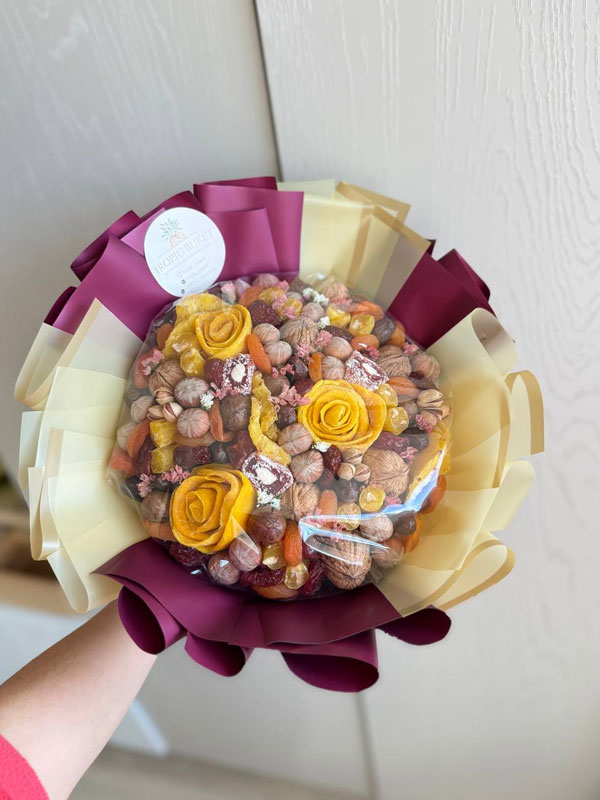 Фото Букет «Бордо 2» в размере S