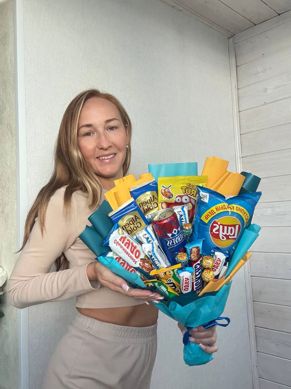 Фото Букет для мальчика