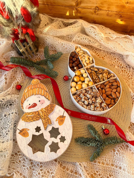 Фото Коробочка «Снеговичок»